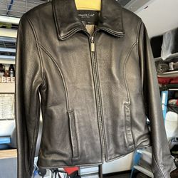 Kenneth Cole Women’s Leather Jacket