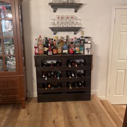 Custom Built Wine Storage/bar