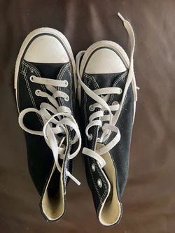 High top black converse