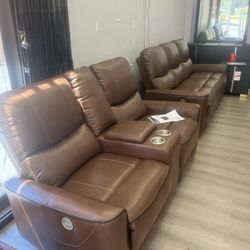 New  Recliner Sofa And Loveseat With Powercrecliner’s