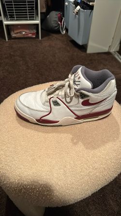 Nike Air Flight '89 White Team Red Colorway