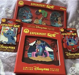 Disney Parks 2026 Experiment 626 Day Pin Set