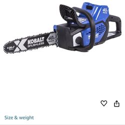Electric Brushless Chainsaw