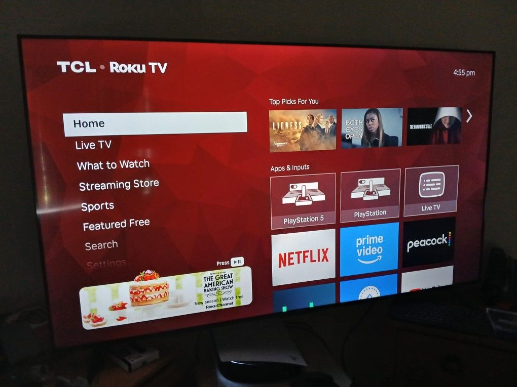 4k Smart High Definition Television HDTV 65 Inch Like New
