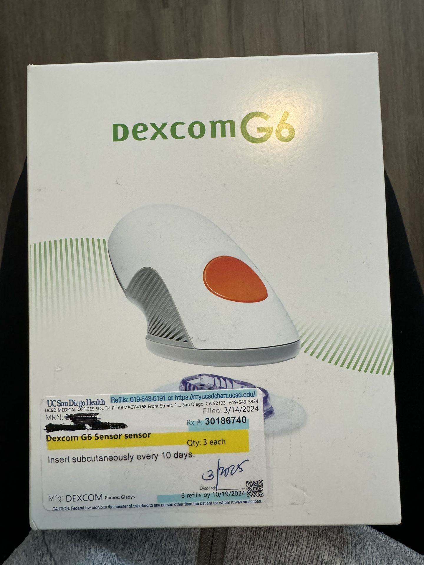 Dexcom Transmitter And Sensors 