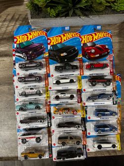 19 hot wheels
