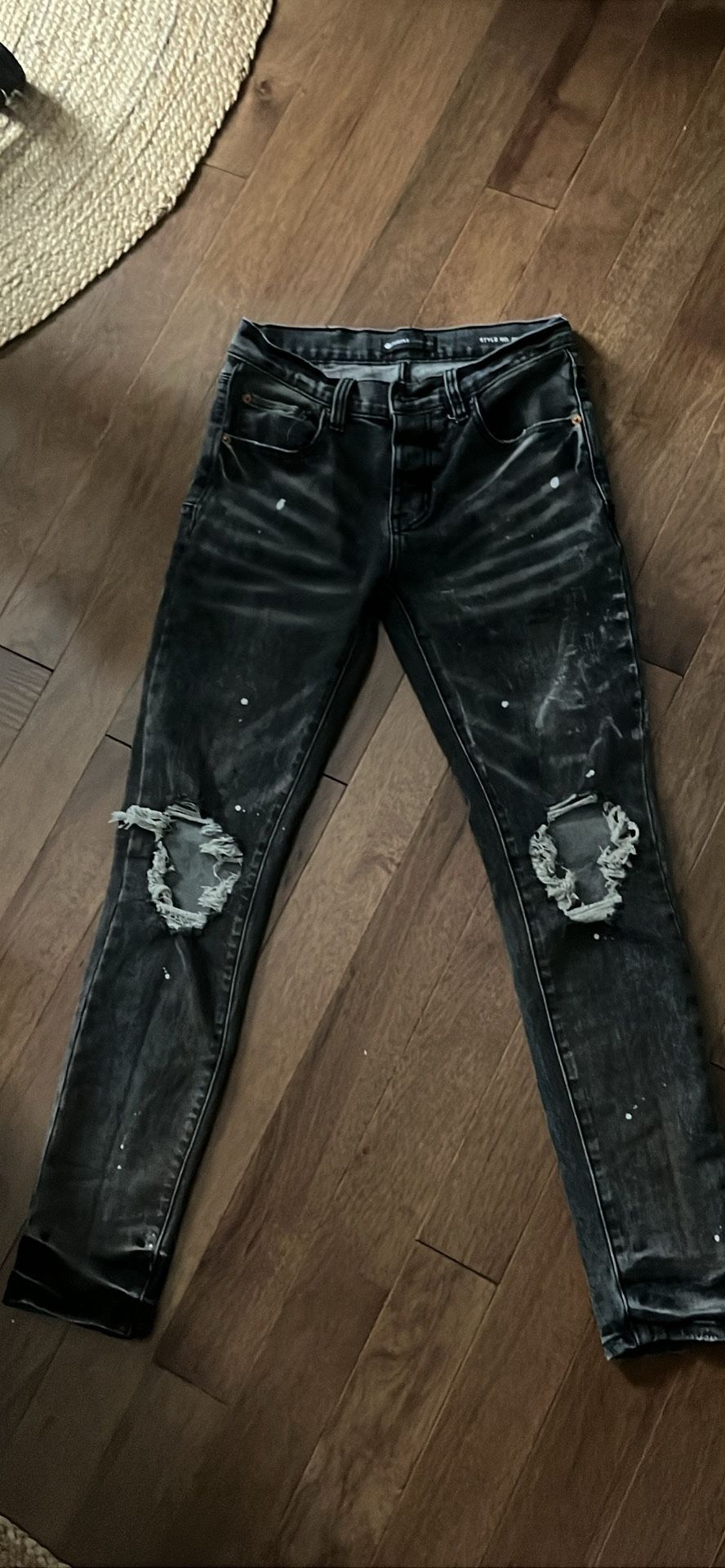 (trade) Size M Purple Brand Skinny Jeans