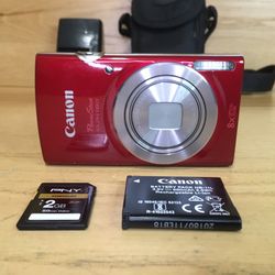 Canon Powershot ELPH 180 20MP Excellent Condition 