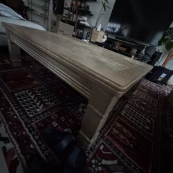 Light Color Real Wood Coffee Table