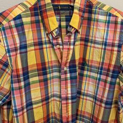 Polo Ralph Lauren S/S Plaid Button Down 