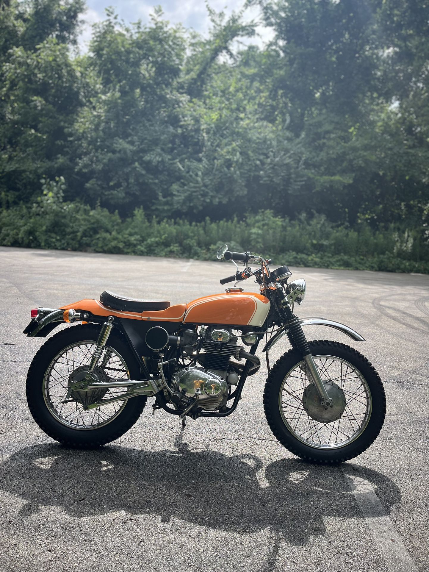 1972 Honda CL350 Scrambler