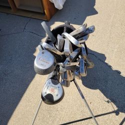 Golf Clubs & Bag