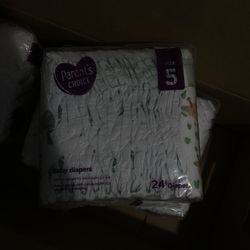 free size 5 diapers