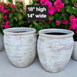 Clay pots