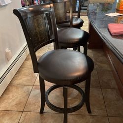 Counter Stools  -3- Excellent Quality Material Wood