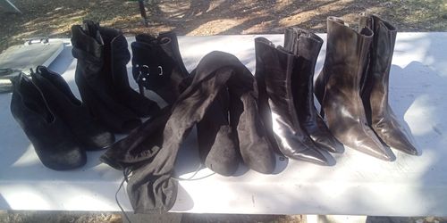 Women's Boots Lot – size 6 Mixed Styles