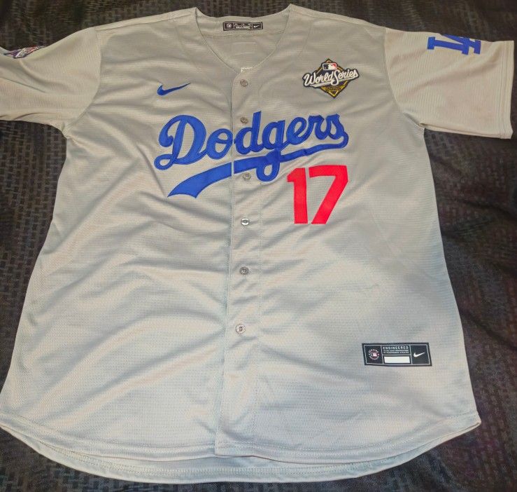 Dodgers OHTANI Gray Championship Jerseys