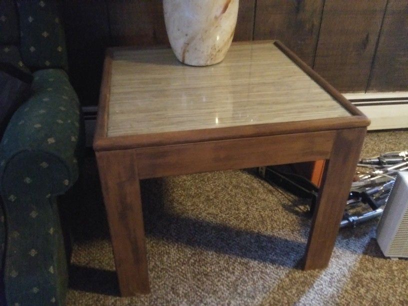 Glass Top Table