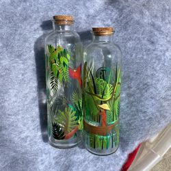 Bird Tiki Bottles Decor