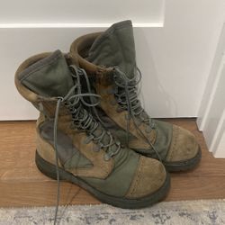 Size 6 Steel Toe Military Boots