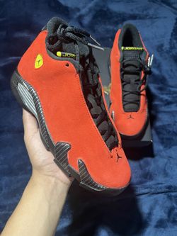 Brand New Jordan 14 “Ferrari”