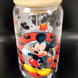 Mickey Glass Tumbler