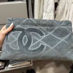Real Chanel Towel Beach Bag