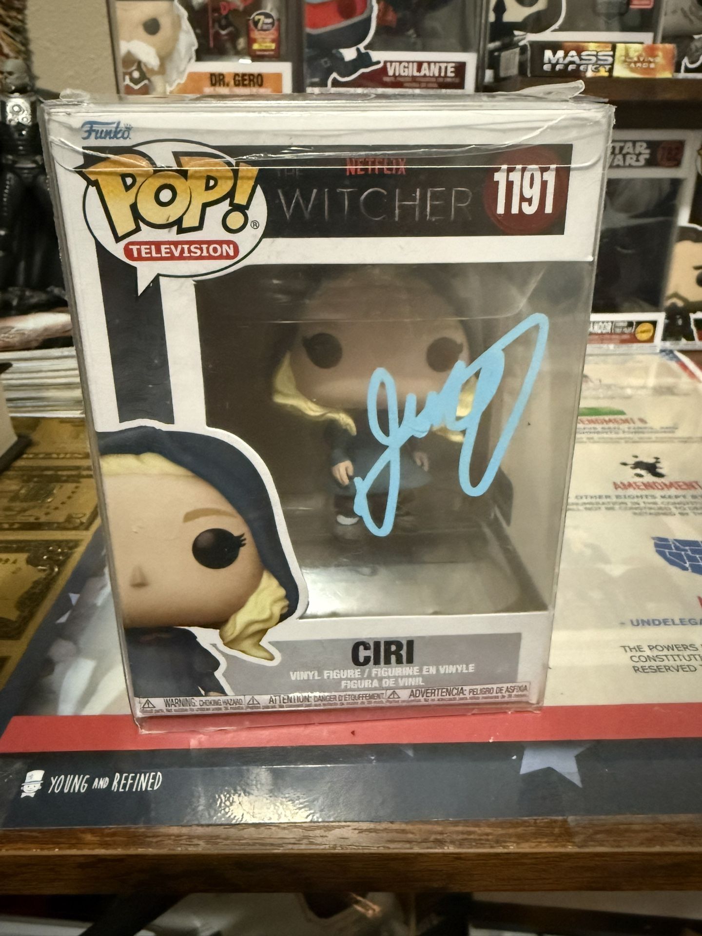 Autographed Funko Pop (CIRI)