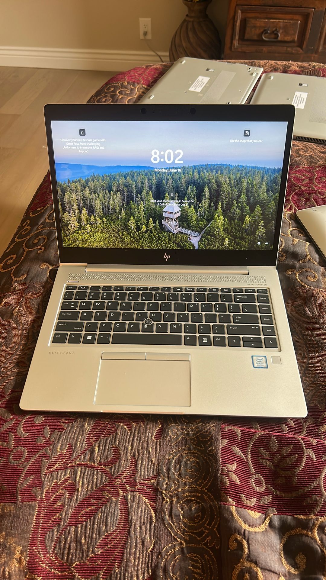 hp elitebook 840 g6 i7. 16 gb