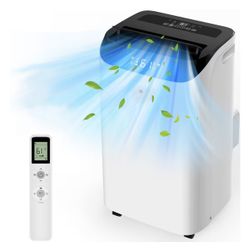 Humhold 12000 BTU Portable Air Conditioners With Remote Control, 3-In-1 Free Standing Cooling AC Unit