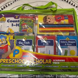 New preschooler’s learning pack