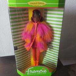 1996 Barbie Francie Wild Bunch African American Doll New Sealed No.17607