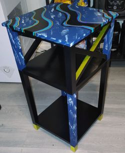 Refurbished end table