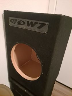 box for subwoofer JL Audio W7 13-inch