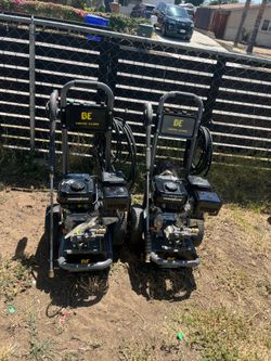 3400 psi BE Power Equipment Cold Water Gas
Pressure Washer with PowerEase..3400 psi