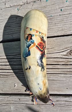 Vintage Souvenir Horn From Chile