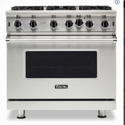 🔥 Viking 36” Professional Gas Range – Stainless Steel (Model VGIC53626BSSLP00)