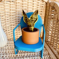 Vintage Metal Doll Size Chair