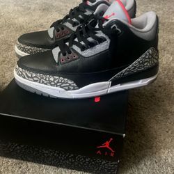 Jordan 3 Black Cements 