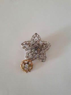 2 Vintage Mason Brooches