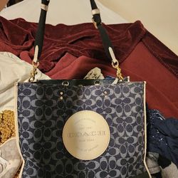 Large Coach Tote Bag