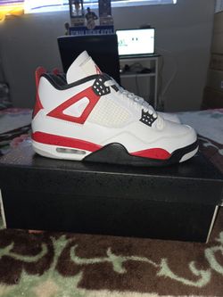 Jordan 4 Retro Red Cement Size 10M
