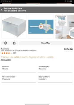 Keystone AC Wall Sleeve