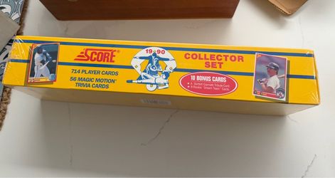 1990 Score Baseball Collector Factory Set 714 Cards + 56 Magic Motion Sealed