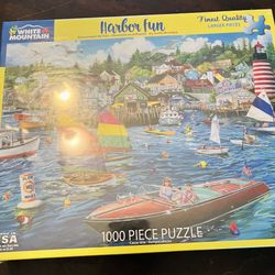 Harbor Fun 1000 Piece Puzzle 
