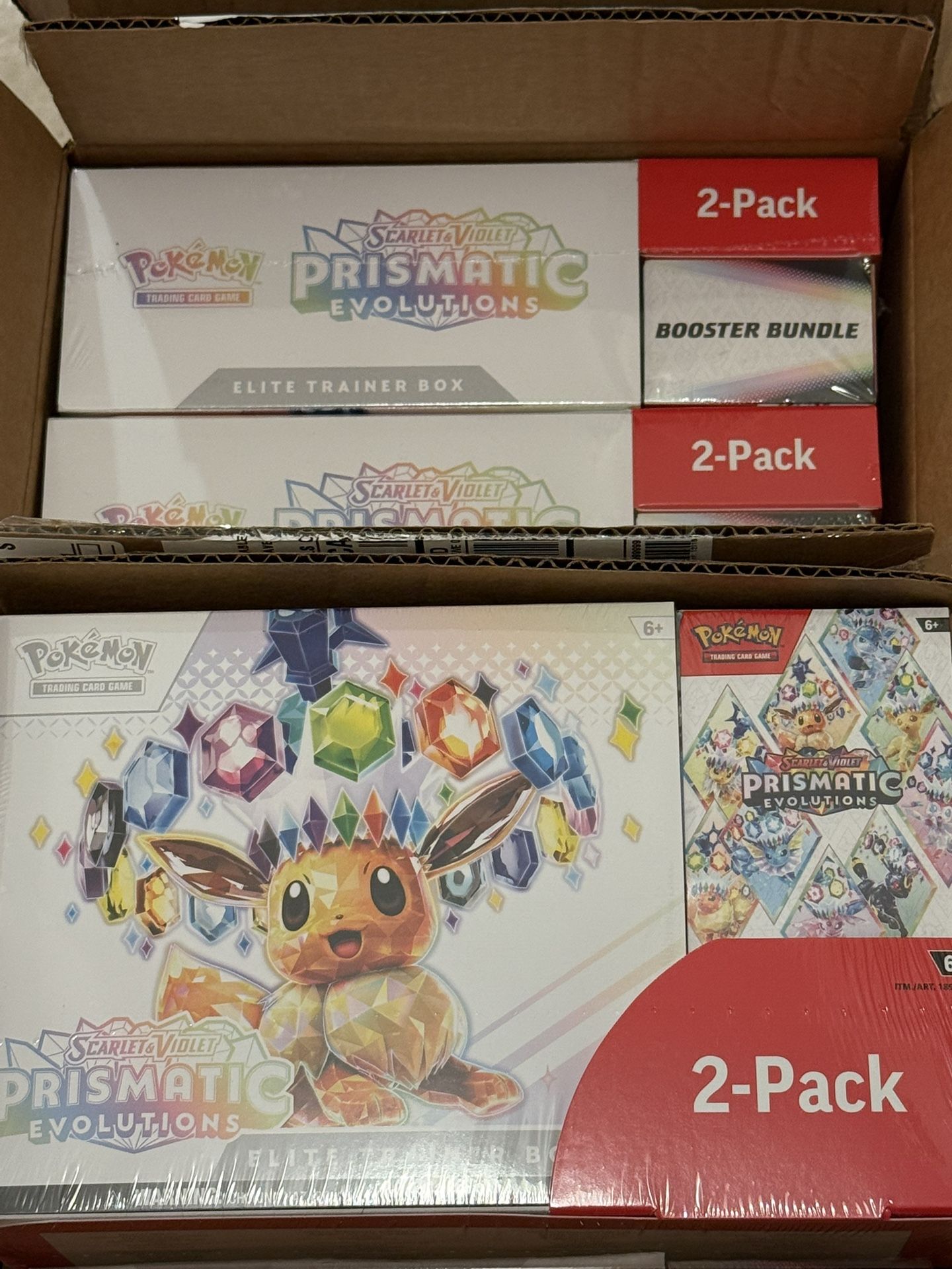 Prismatic Evolutions Bundle FS/FT
