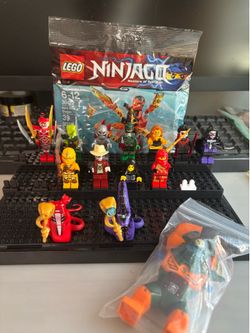 Lego Ninjago and Dc minfigures