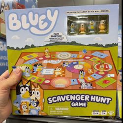 Bluey Scavenger Hunt Board Game