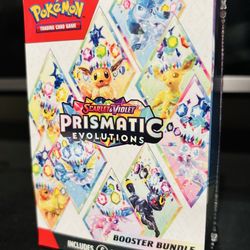 Prismatic Evolutions Booster Bundle (Brand New Sealed)