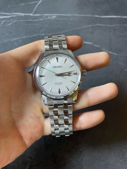 Seiko Presage Automatic White/cream Dial Stainless Steel
